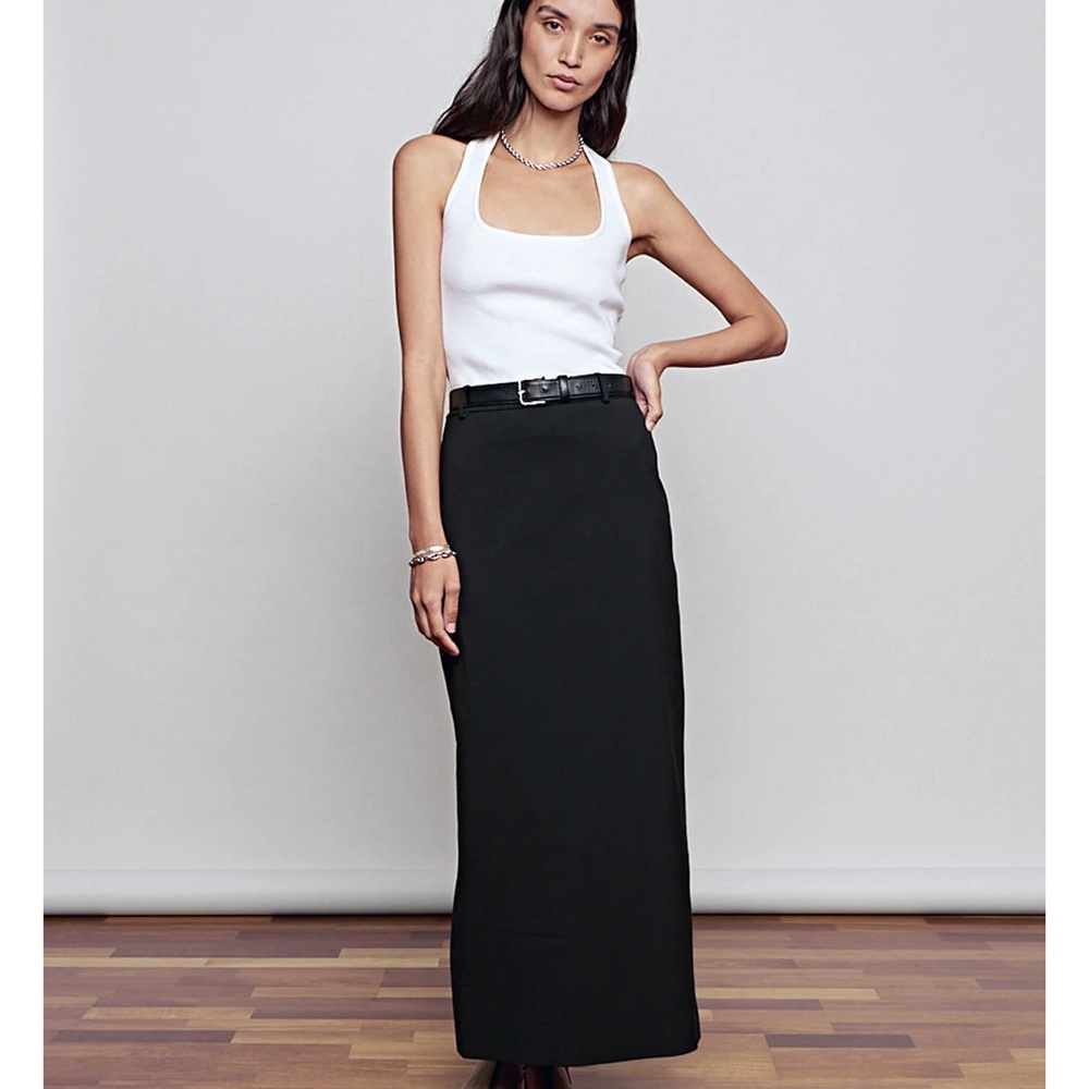 PIXIE MARKET Nia black maxi skirt / size XS